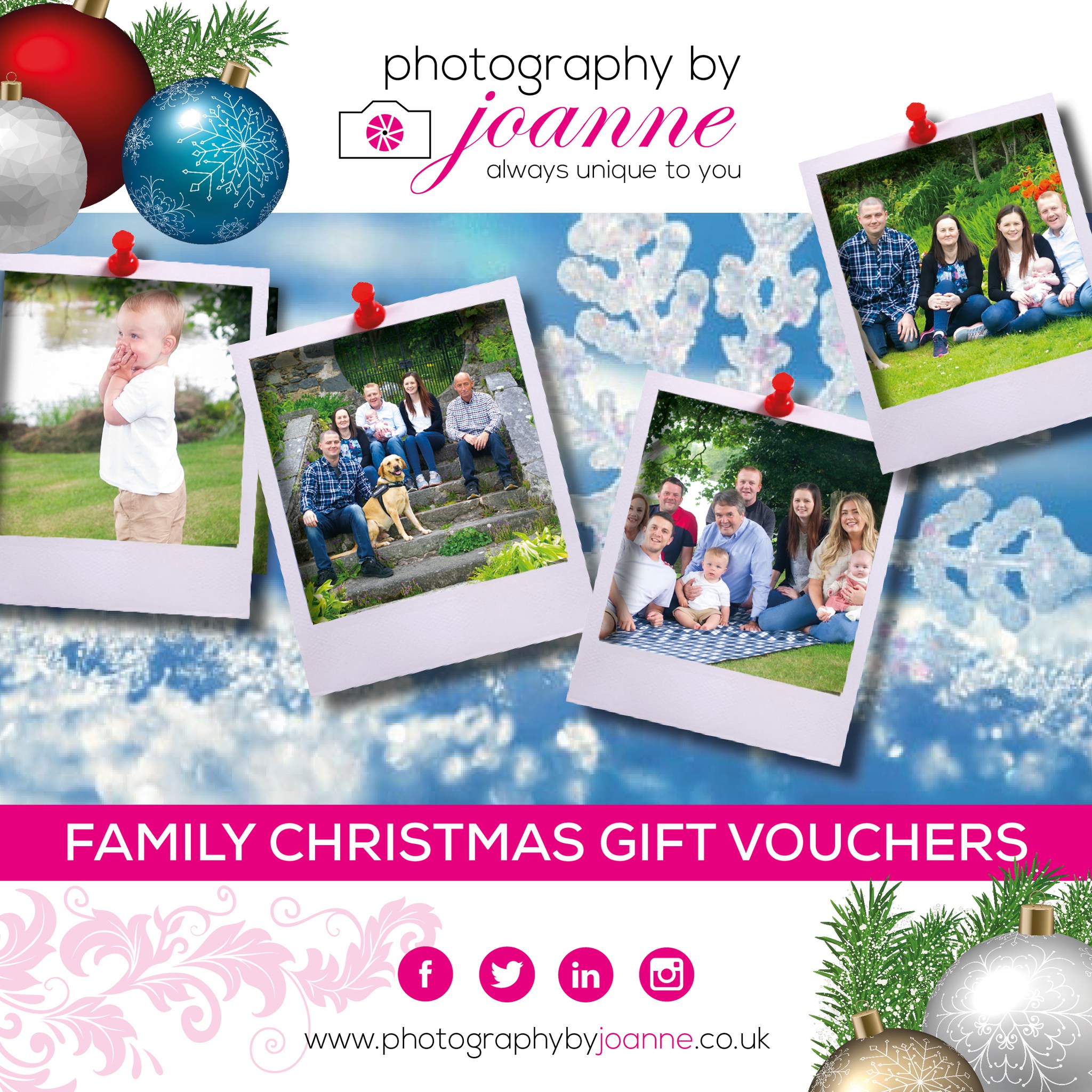 CHRISTMAS GIFT VOUCHERS!!!!